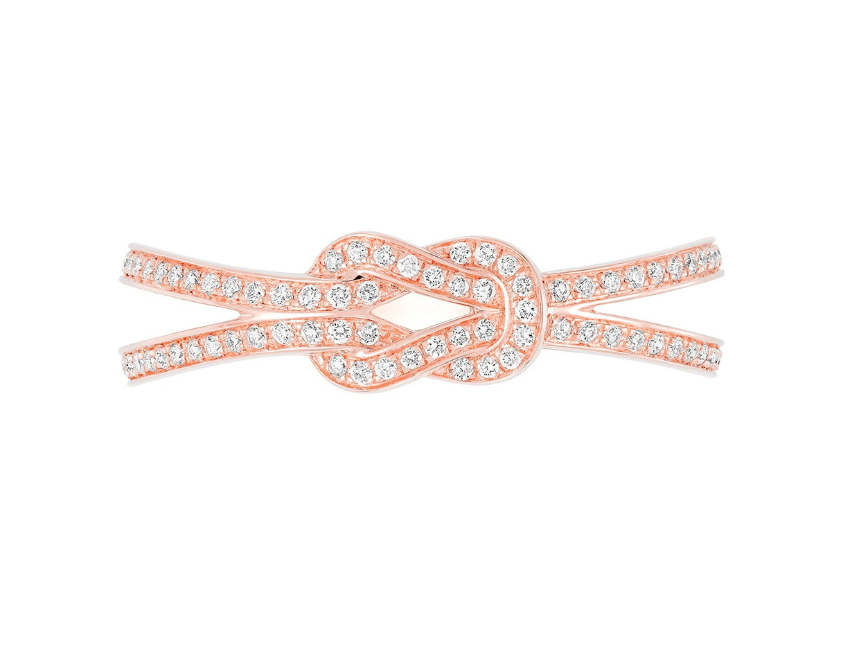 FLD-4B0885 twisted rope full diamond small bracelet customer version