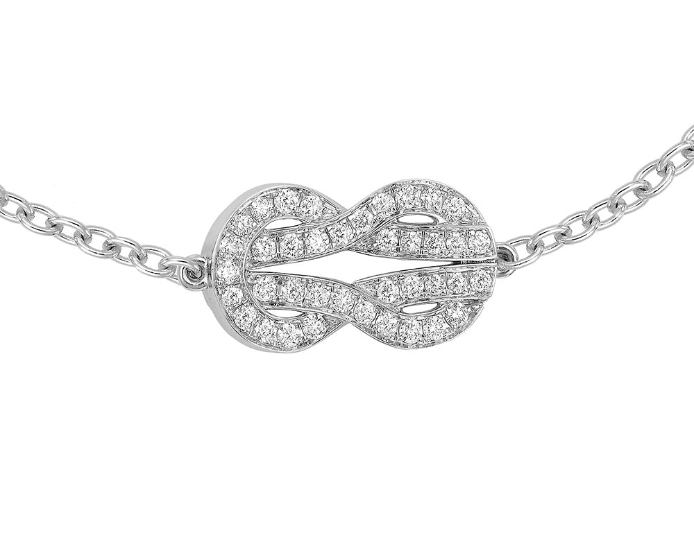 FLD-6B0997 twisted rope full diamond large bracelet