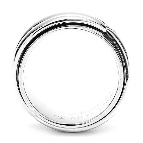 BJ-G34P4829 Cross Solitaire Diamond Turning Ring