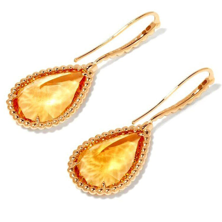 BSL-JCO01263 lotus root water drop ear hook earrings