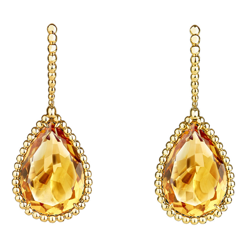 BSL-JCO01263 lotus root water drop ear hook earrings