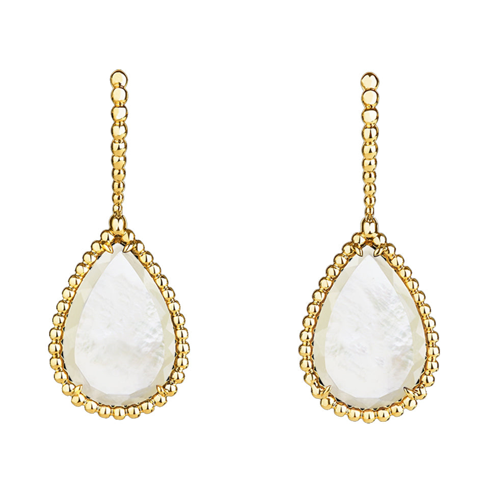 BSL-JCO01263 lotus root water drop ear hook earrings