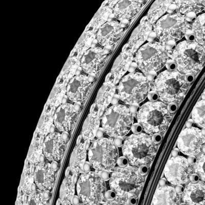 BJ-G34PU400 wave surface full set turn ring