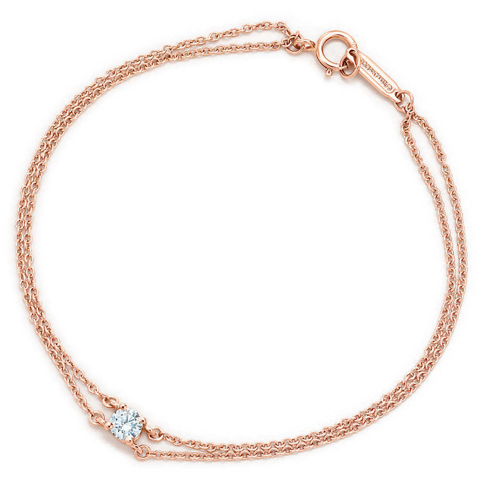 TIF60144493 Cross four-claw single diamond bracelet