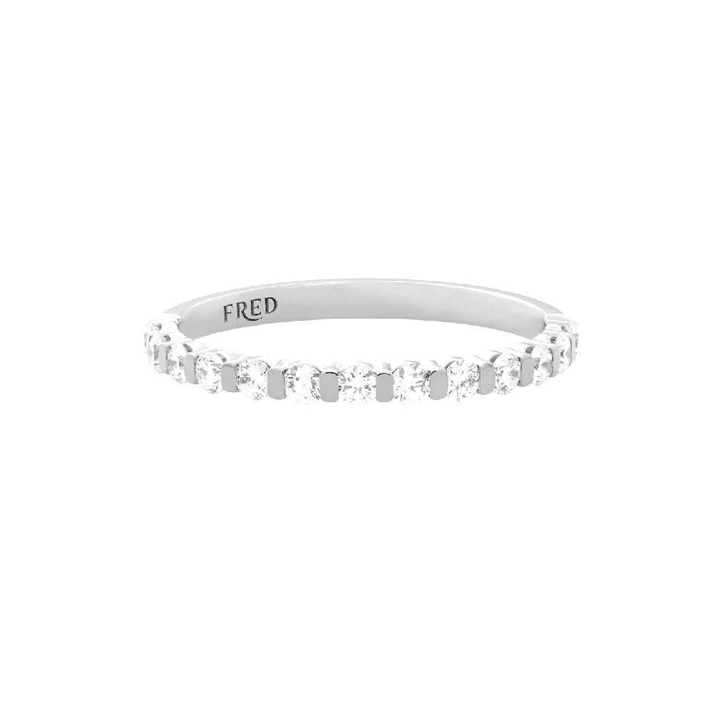 FLD-4B0398 thick prong inlay ring