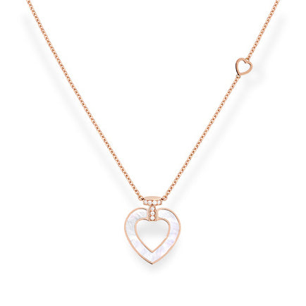 FLD-7B0277 Heart-shaped chain pendant
