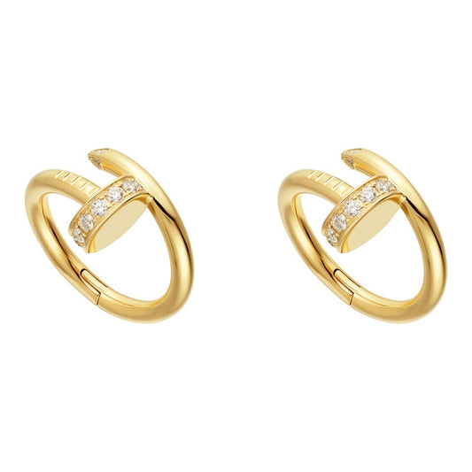 KDY-OG000237 iron nail cufflinks