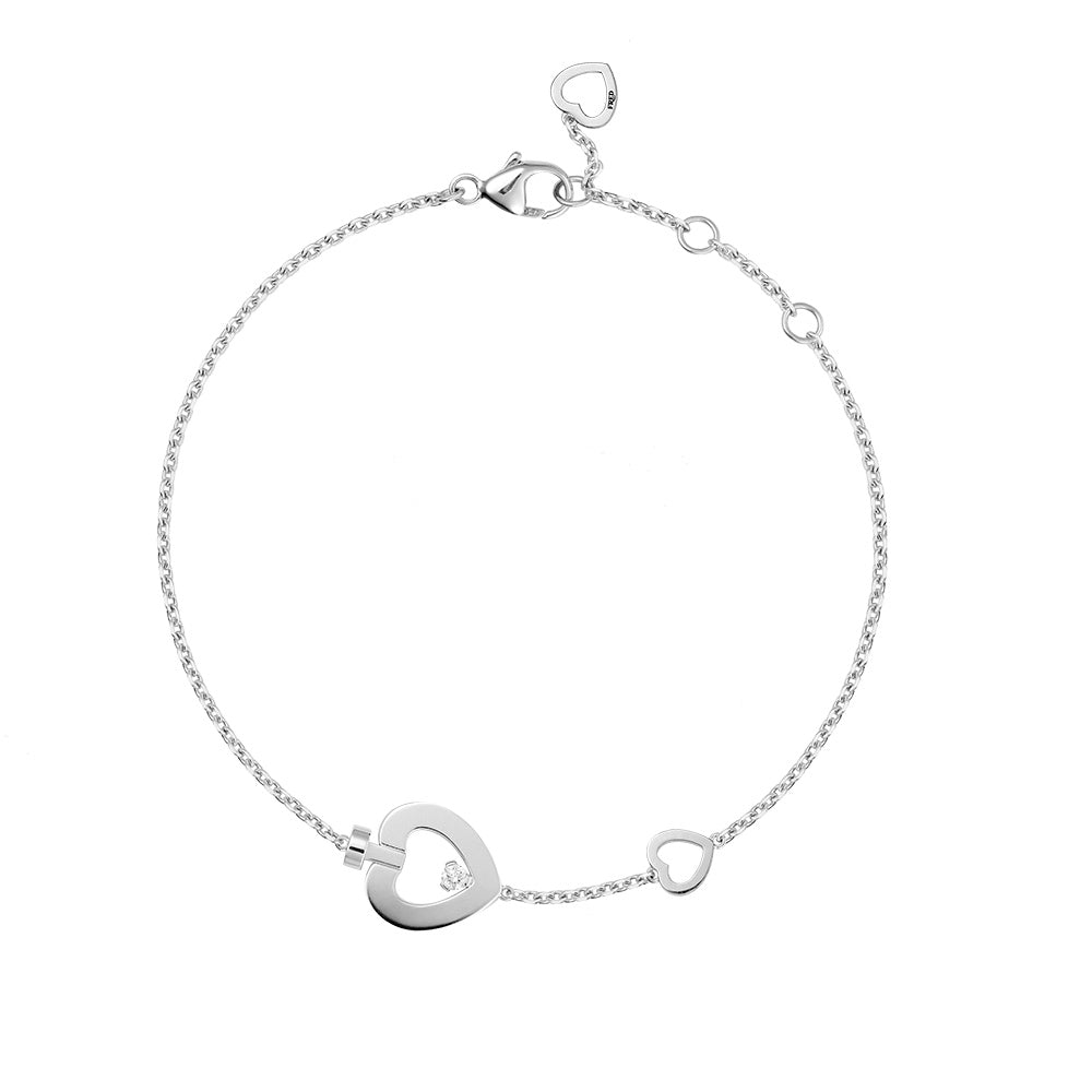 FLD-6B1091 heart-shaped bracelet