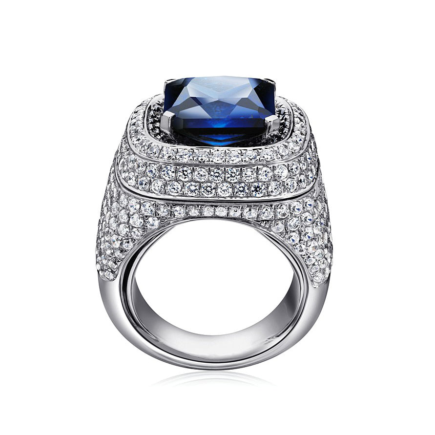 FLD-Four Claw Gemstone Ring
