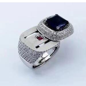 FLD-Four Claw Gemstone Ring
