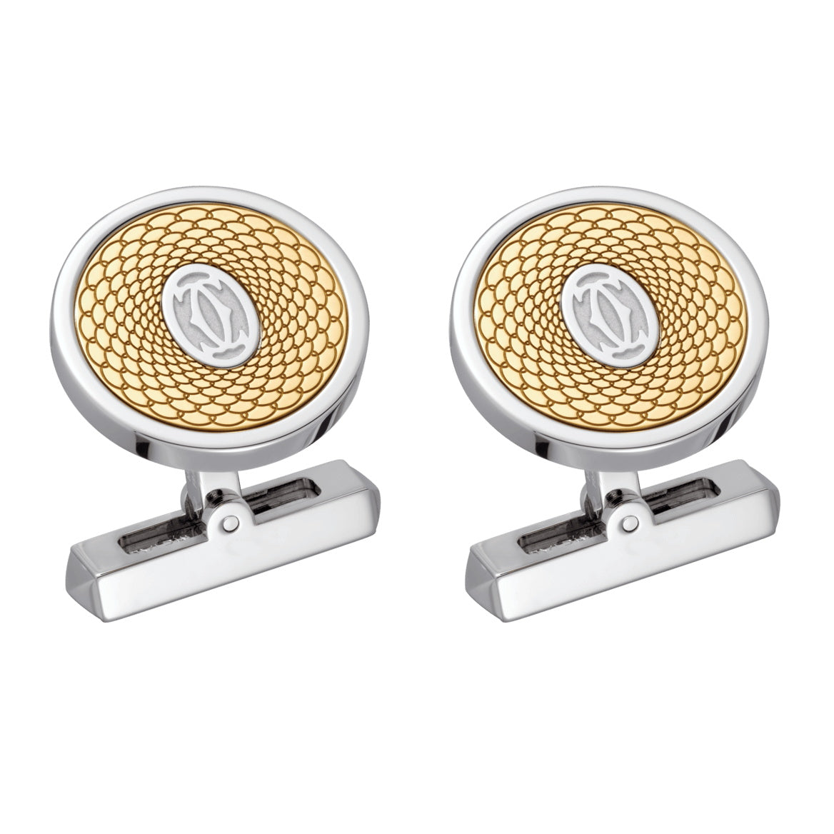 KDY-OG000114LOGO round cufflinks