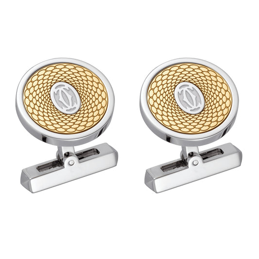 KDY-OG000114LOGO round cufflinks