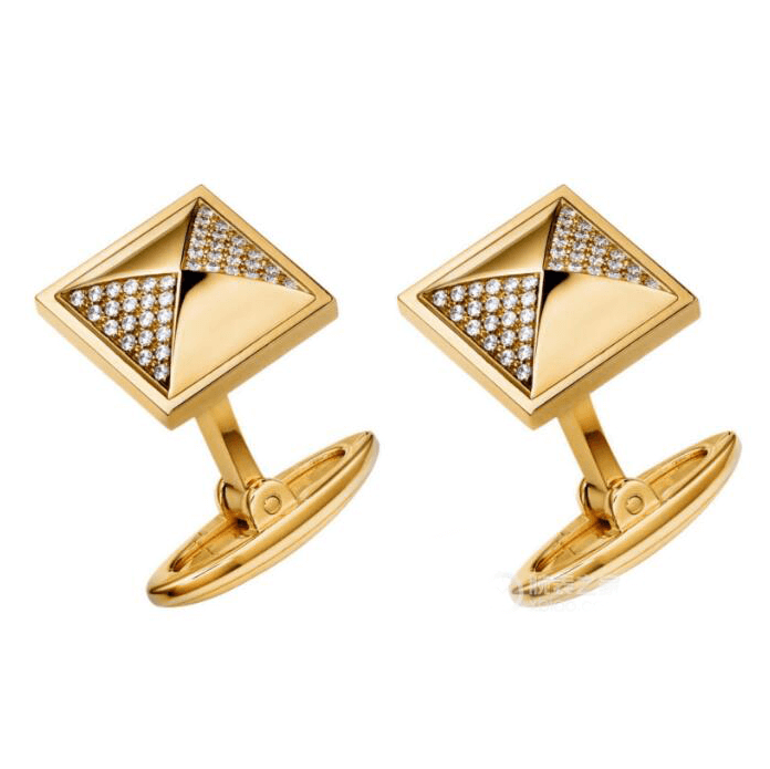 KDY-T1220736 pyramid cufflinks