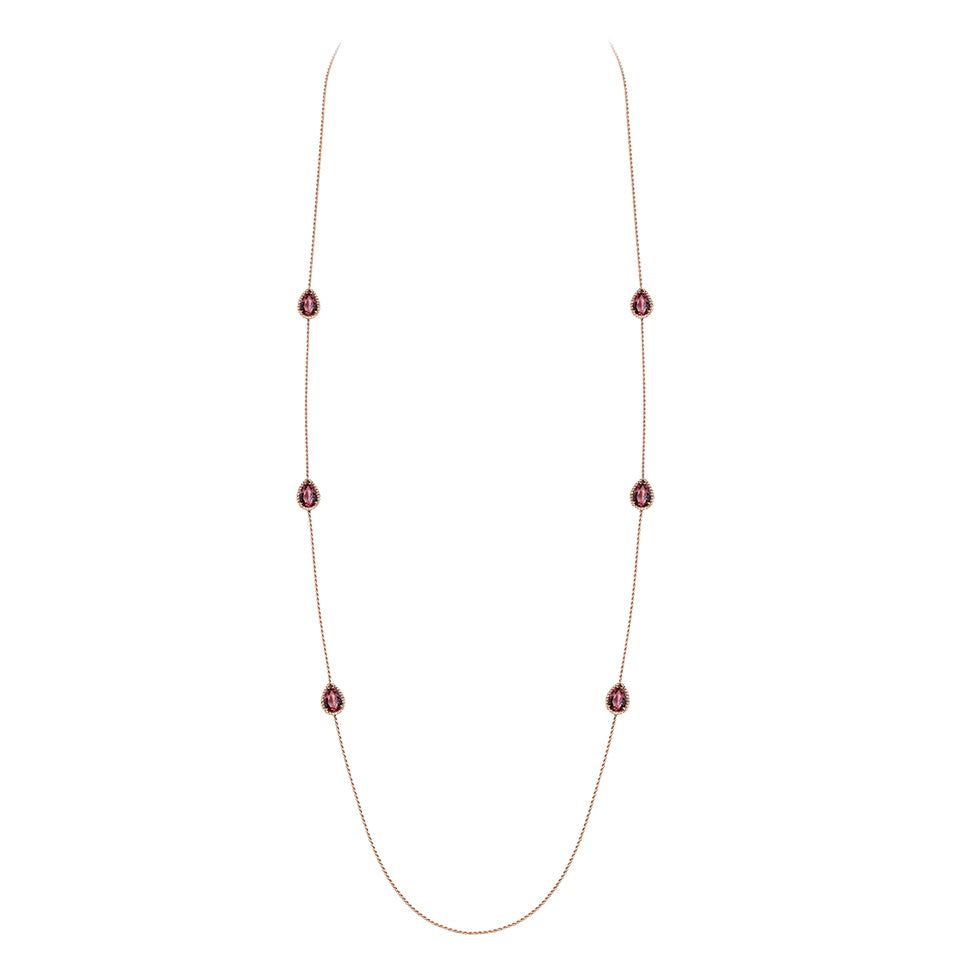BSL-JCL01041 lotus root water drop necklace