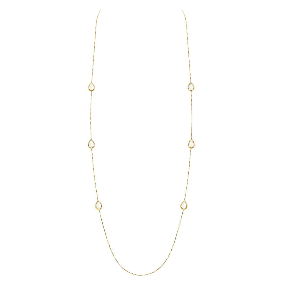 BSL-JCL01041 lotus root water drop necklace