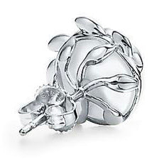 TIF76448000 leaf pearl earrings