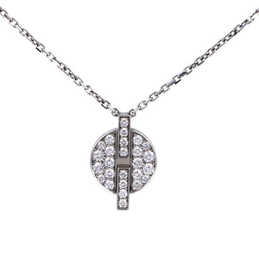 KDY-N856941 round cake chain pendant necklace