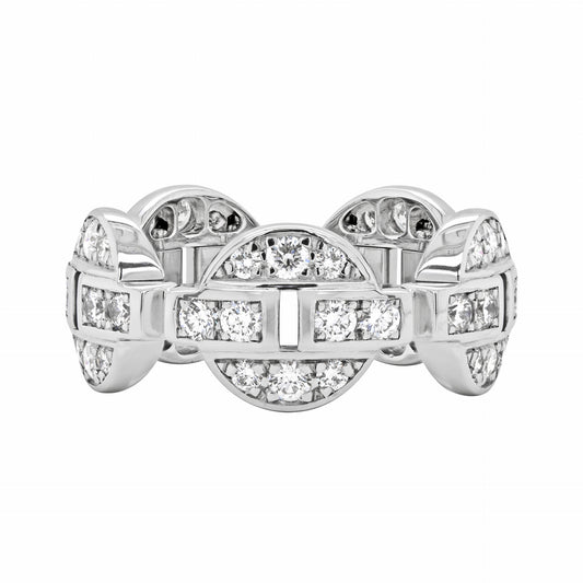 KDY-P6356709 full diamond round cake ring-1
