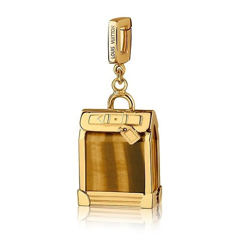 LV-Q93309 light gold bag pendant