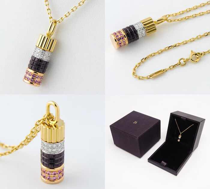 BSL-9511209 chocolate pendant with diamonds, full of diamonds