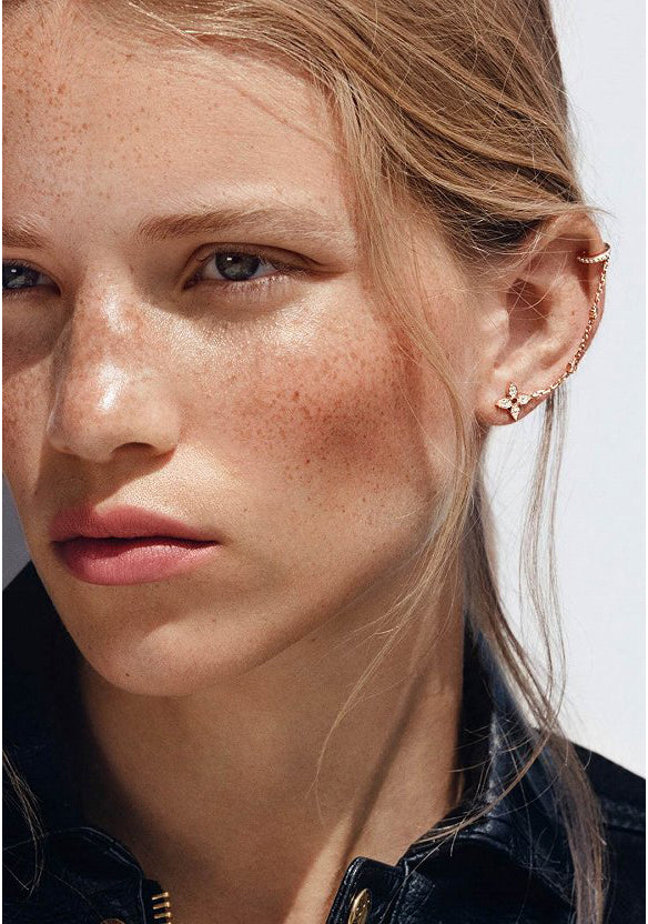 LV-Q96836 four-leaf clover earrings