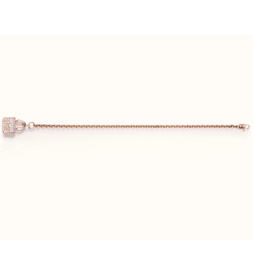 AiHshi-H121413B full diamond bag lock bracelet