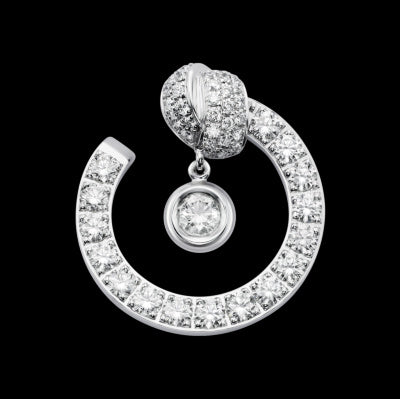 BJ-G38P8100 Rope knotted hoop earrings