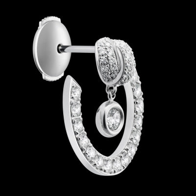 BJ-G38P8100 Rope knotted hoop earrings