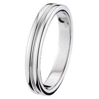 BSL-3816190 light gold, grooved strip ring