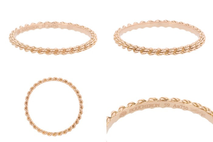 BSL-3841090 Twisted Rope Lotus Root Ring