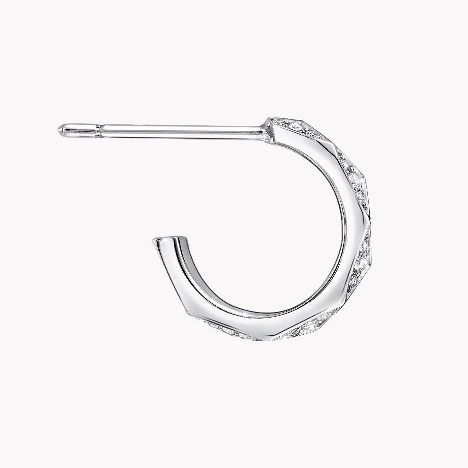 GLF- RGE1584 triangular diamond face earrings