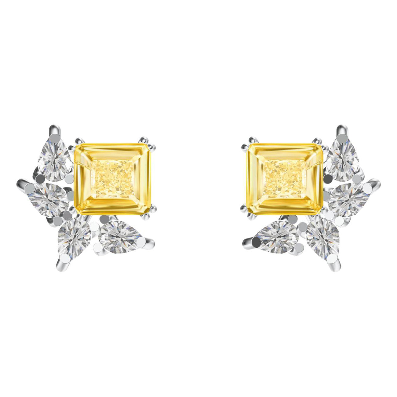 GLF-1611877 four pairs of claw earrings