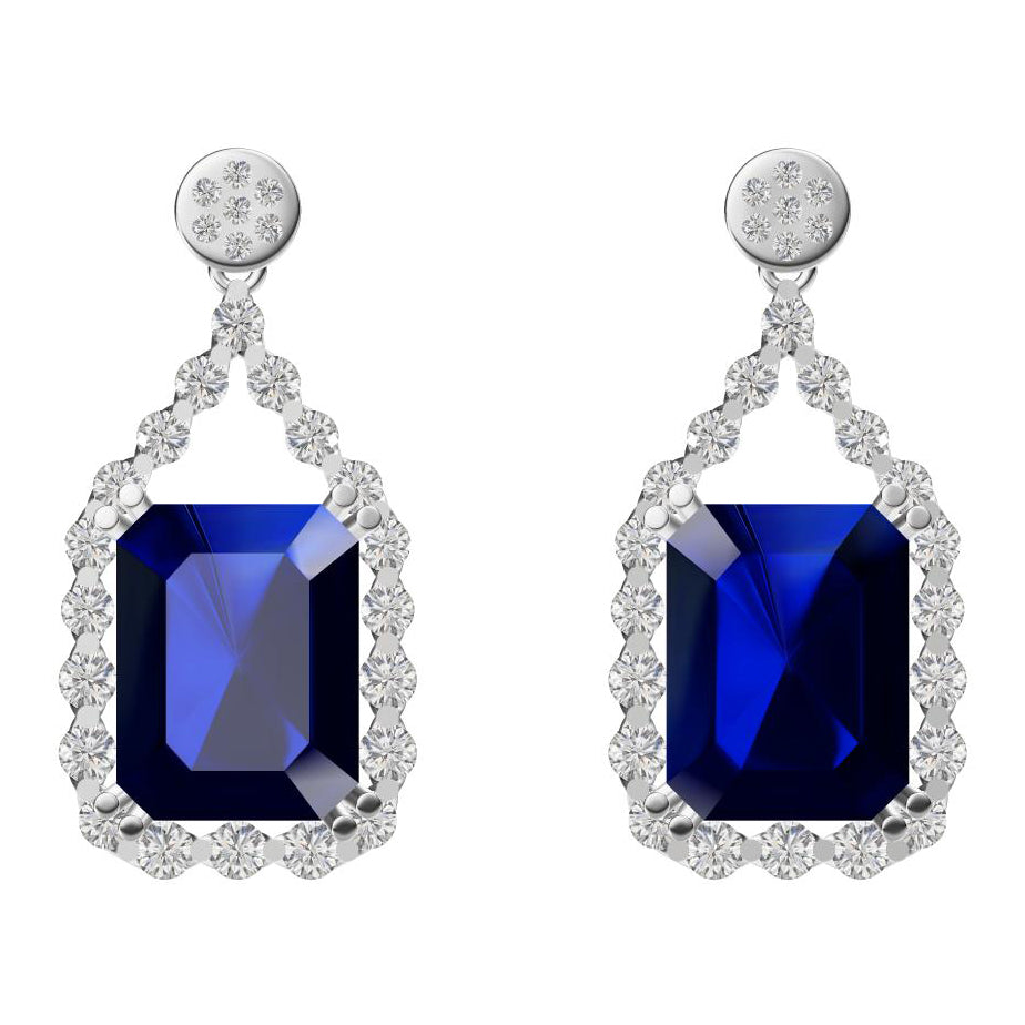 GLF-3208900四双爪水滴围石耳环