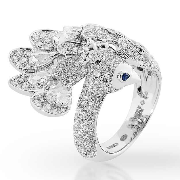 BSL-JRG01968 fully drilled bird ring