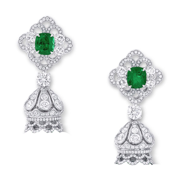 GLF-6932172 water ripple stone earrings