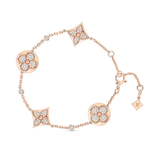 LV-Q95650 plum blossom dart dense stone bracelet