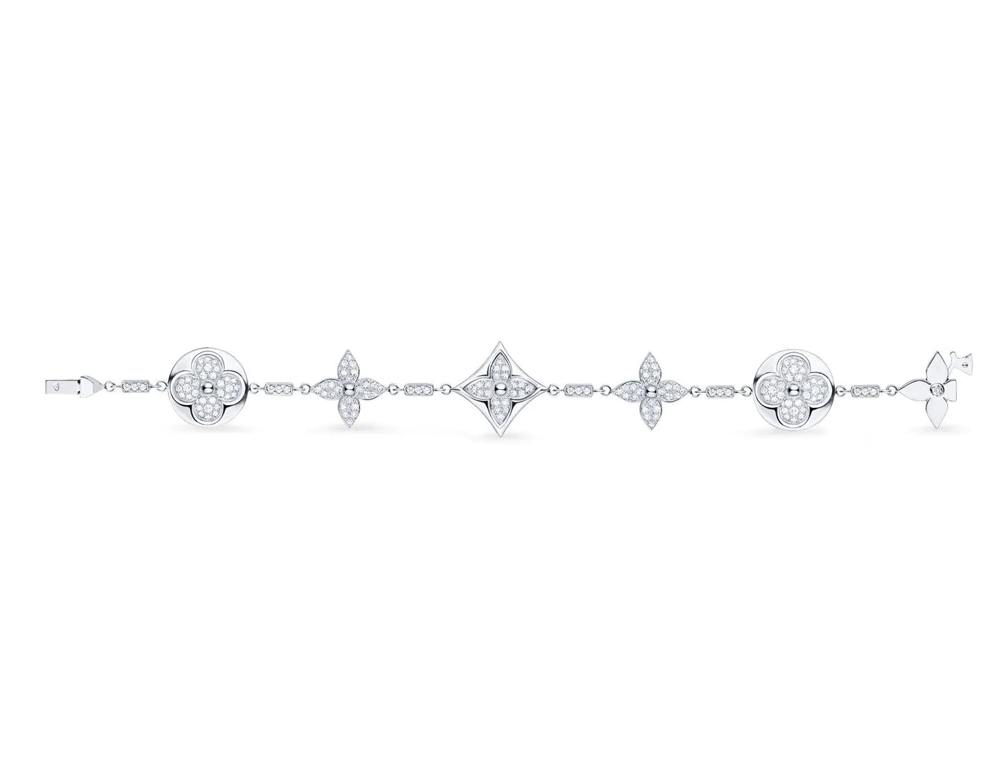 LV-Q95543 plum blossom dart dense stone bracelet
