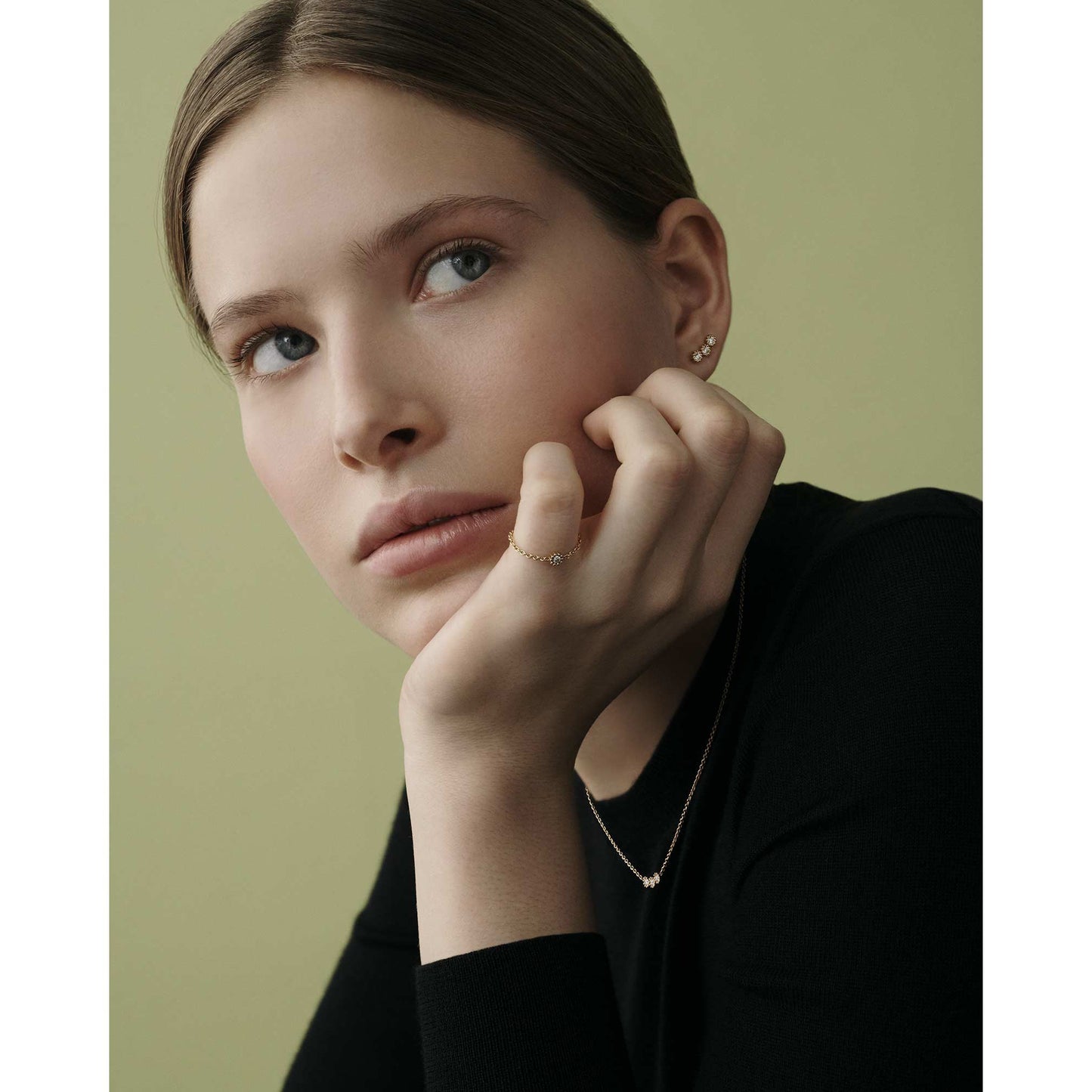 DA-JMRO95004 beaded edge earrings