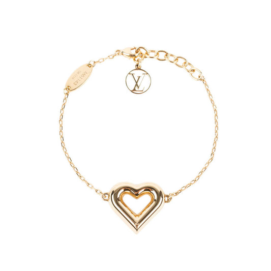 LV-M61134光金心形手链