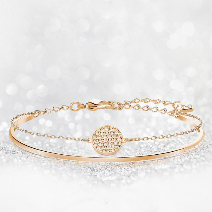 SHL-4162720 round dense stone bracelet