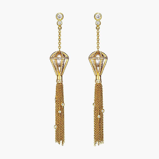 LV-M575813珍珠流苏耳环