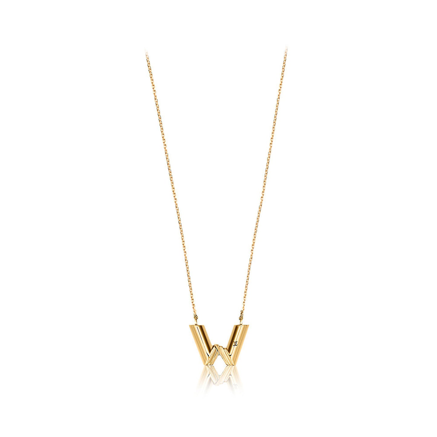 LV-M61078 letter W pendant