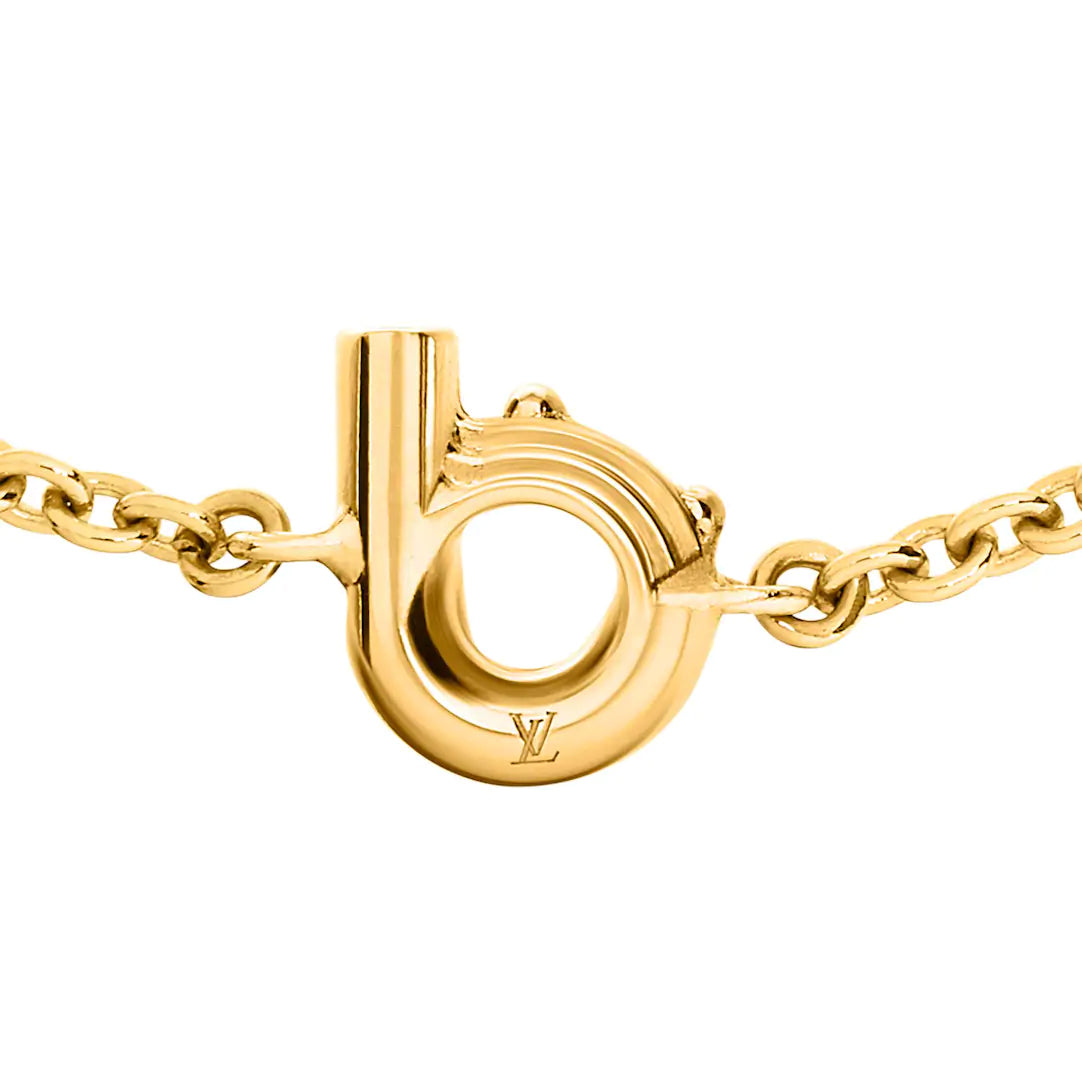 LV-M67159 letter b bracelet