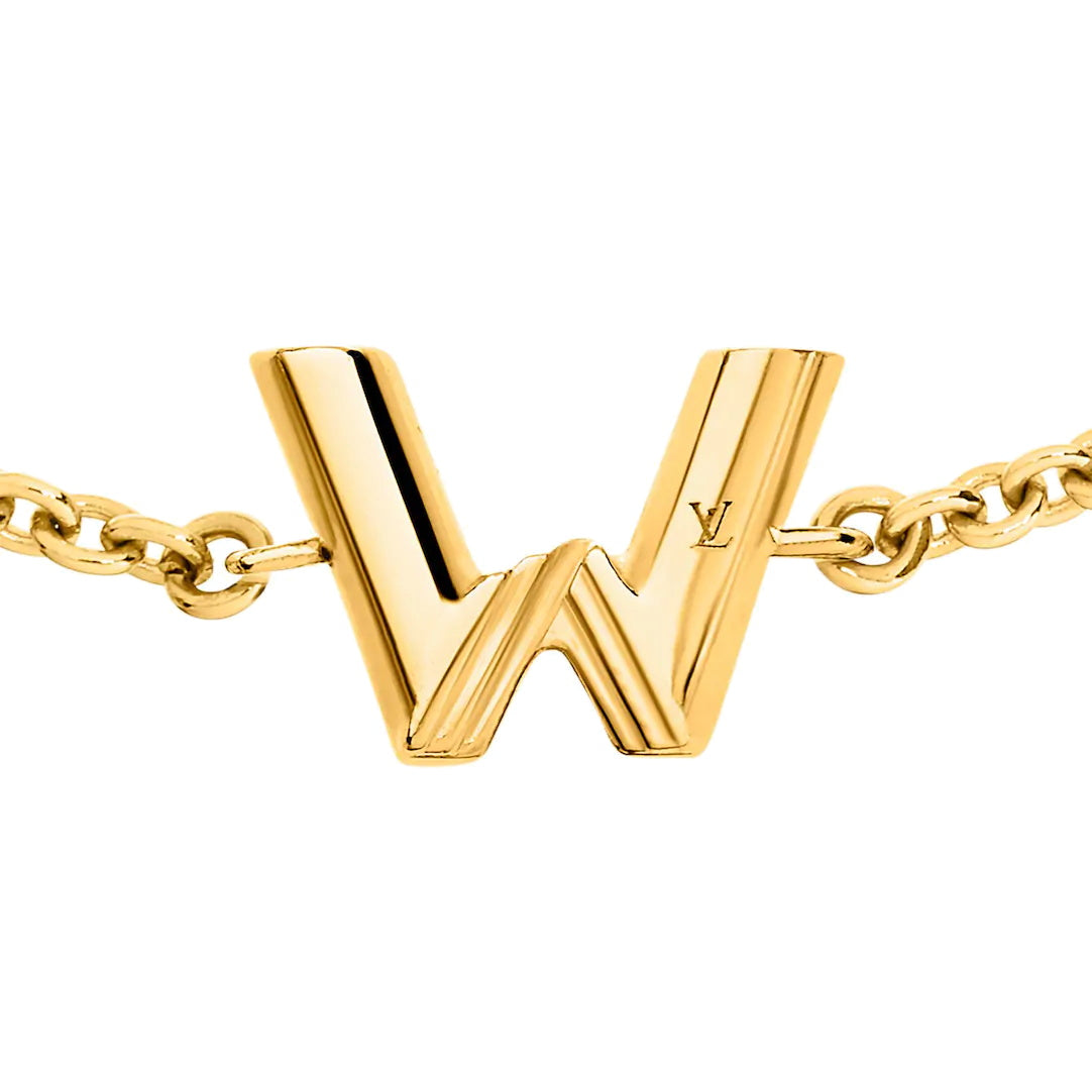 LV-M67180 letter W bracelet