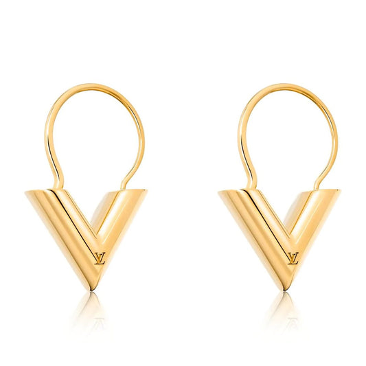 LV-M61088字母V光金耳饰客版