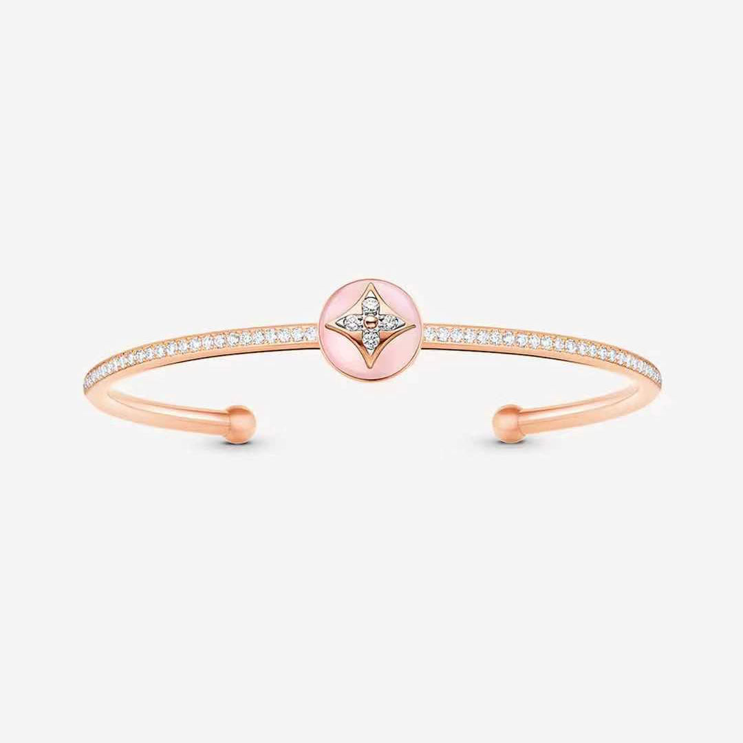 LV-Q95889 four-leaf clover shell open bracelet