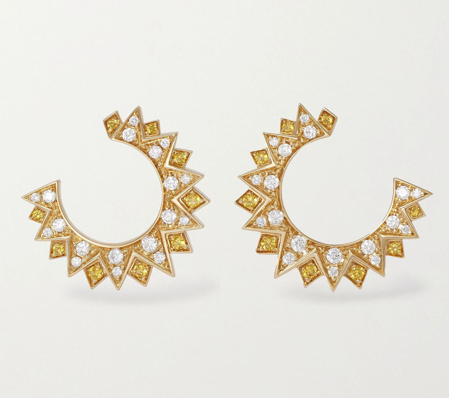BJ-G38R7500 sunflower earrings