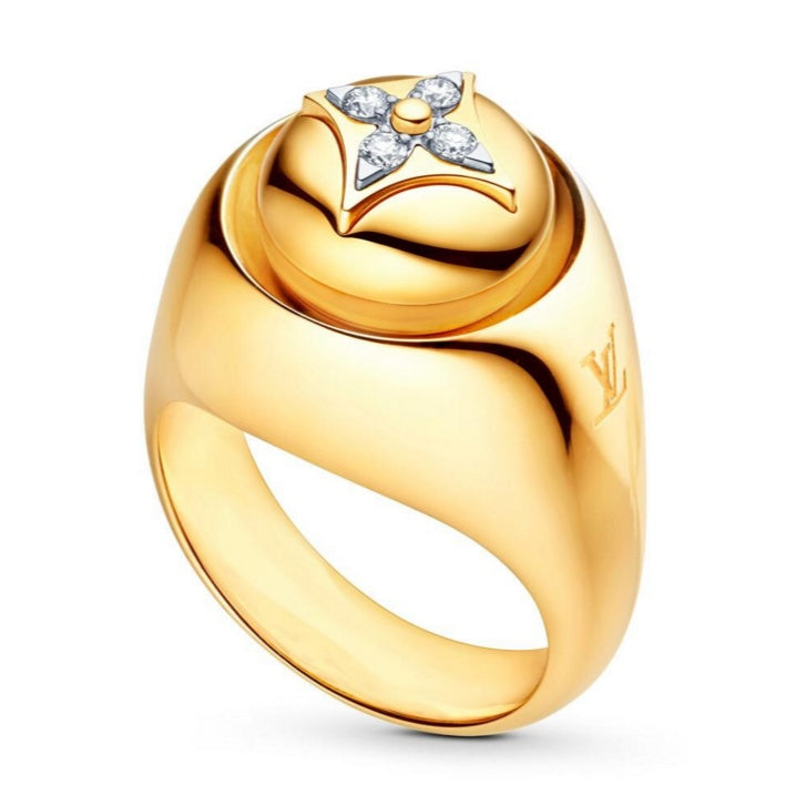 LV-Q9M82F plum blossom dart ring