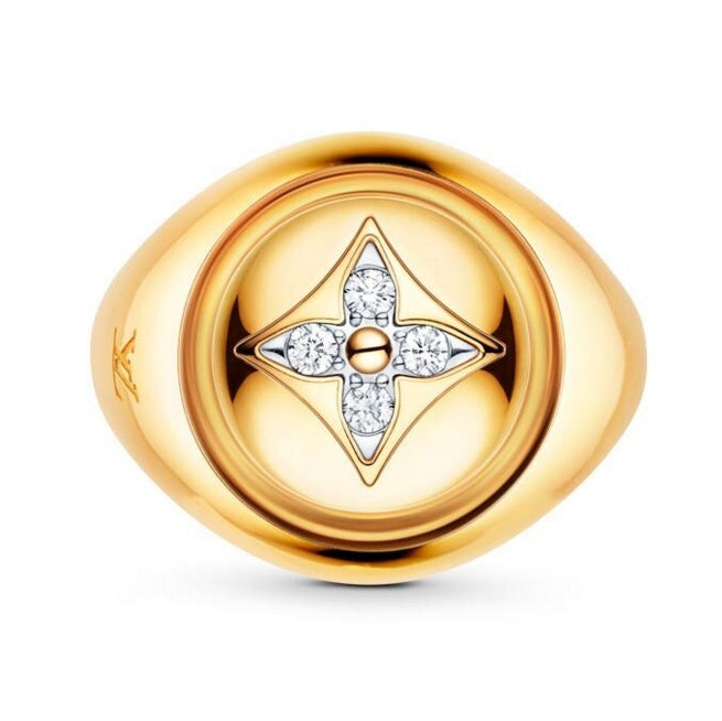 LV-Q9M82F plum blossom dart ring