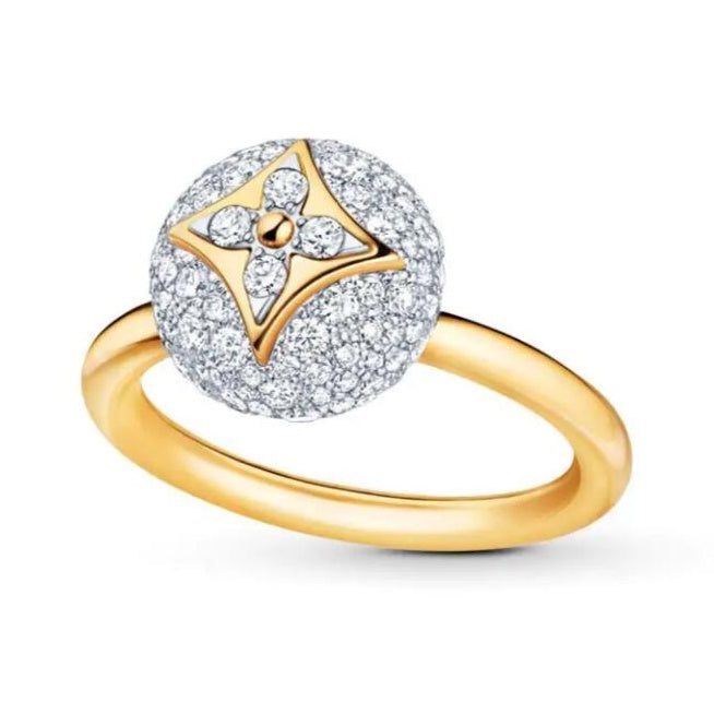 LV-Q9L98K plum blossom dart ring